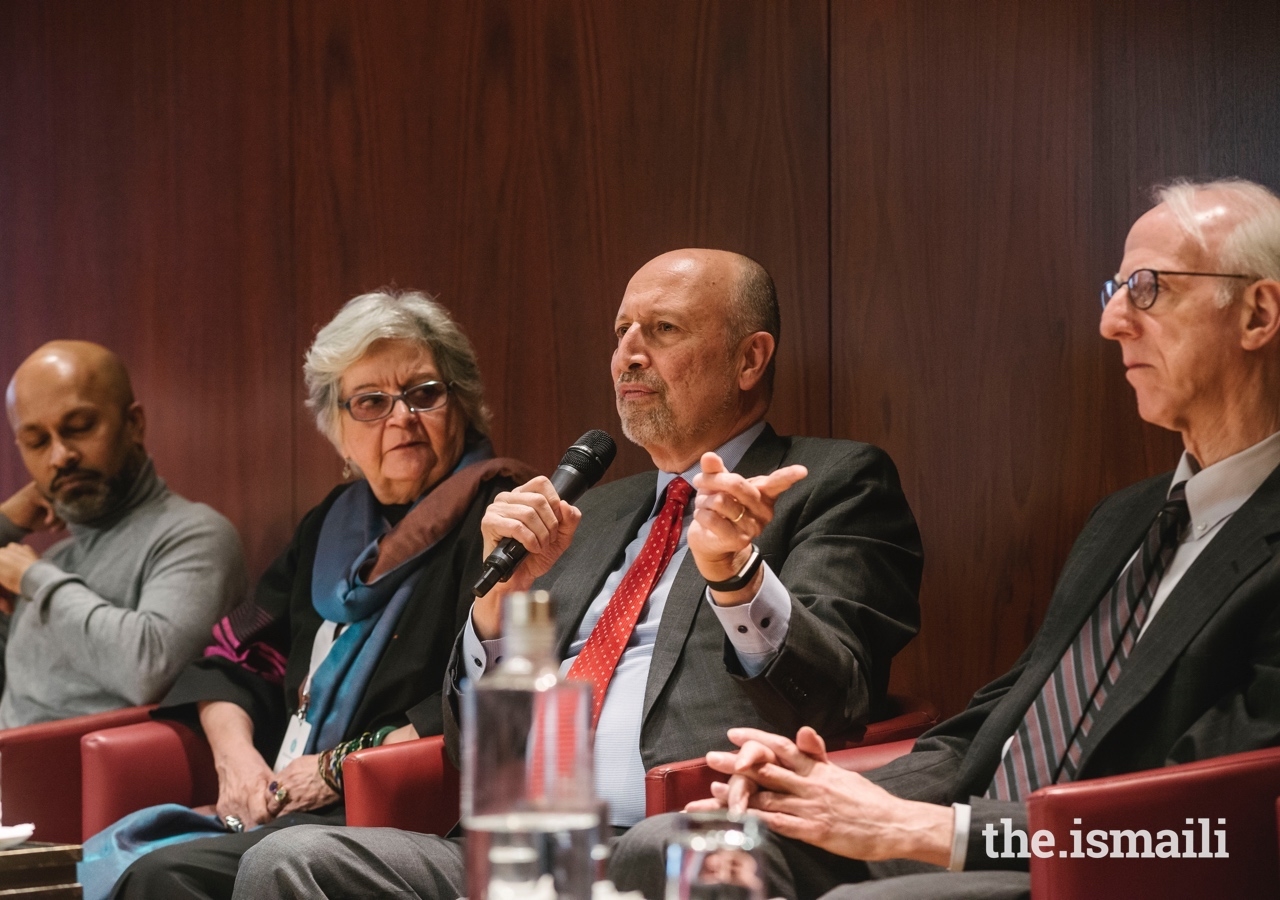 Ara Guzeliman, Provost and Dean of the Julliard School in New York City, spoke of the long-term nature of education in the domain of arts and culture.