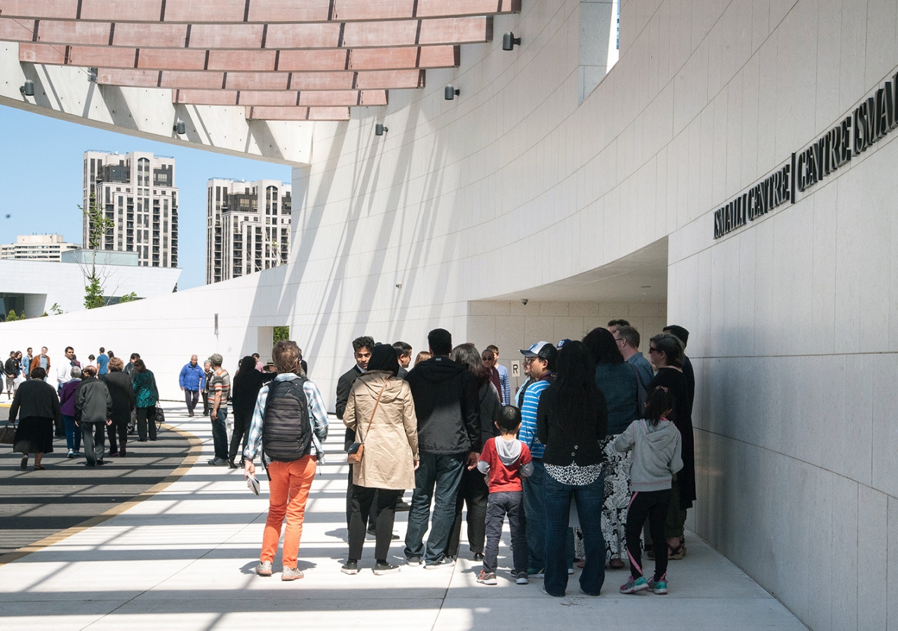 Thousands visited the Ismaili Centre during Doors Open Toronto 2015. Amir Hemraj