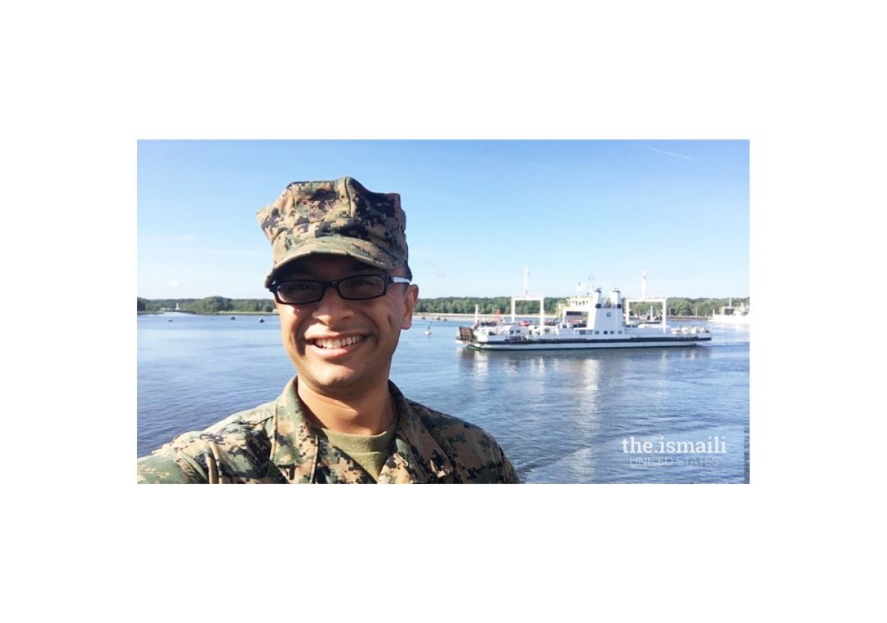 Somewhere in the Baltic Sea aboard the USS Arlington during a NATO exercise, 2017.