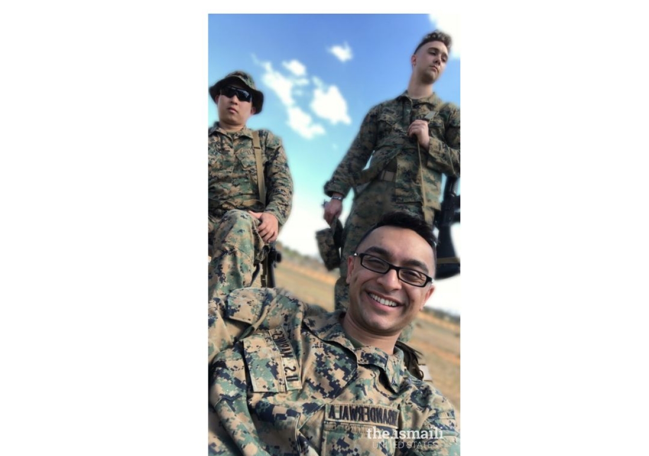 Marines of Surgical Company Bravo, on the rifle range in Quantico.