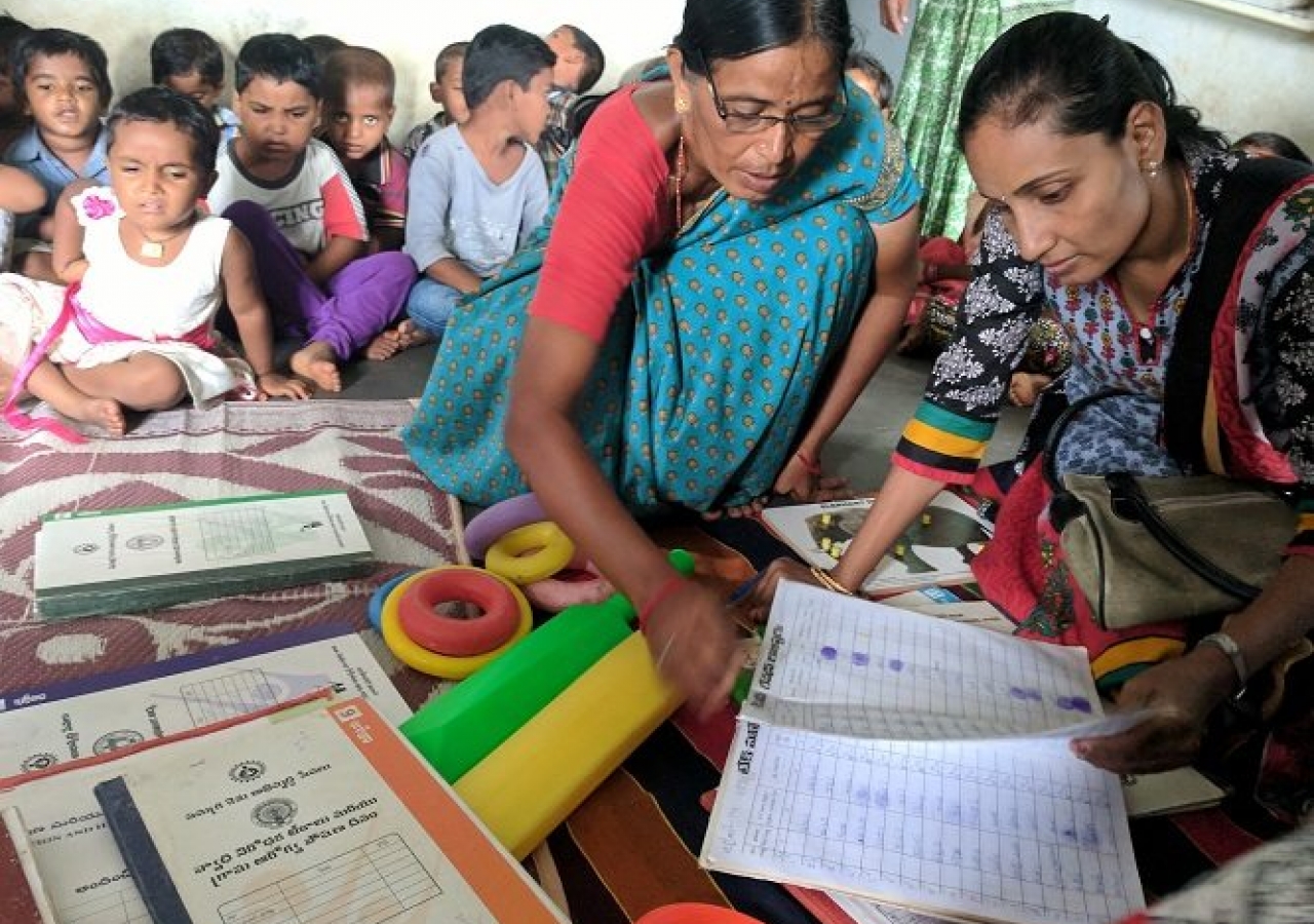 Anganwadi with Children