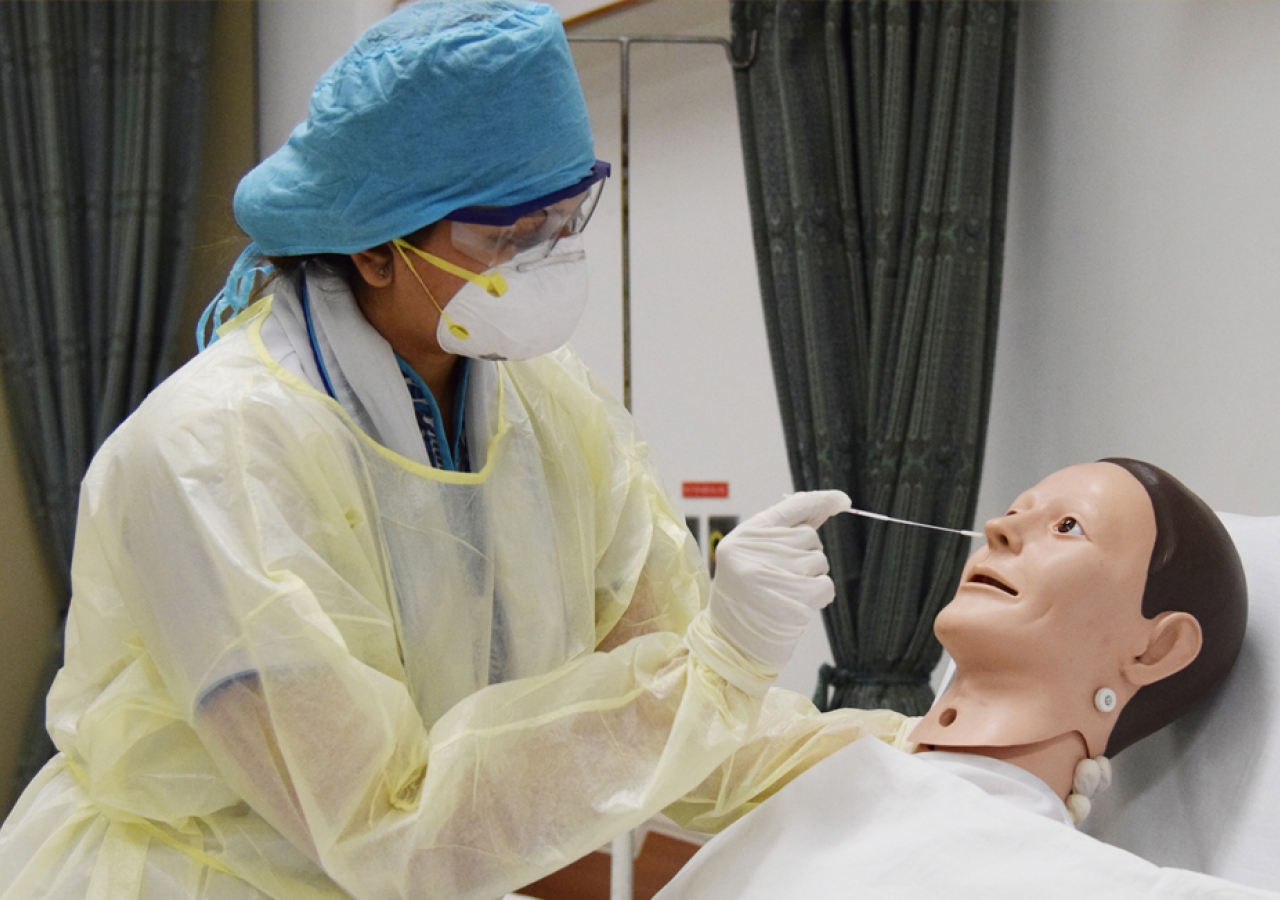 At the Centre for Innovation in Medical Education, CIME, Aga Khan university has the perfect environments and skills to simulate the contexts of any crisis situation to help develop expertise in its clinicians. | AKU