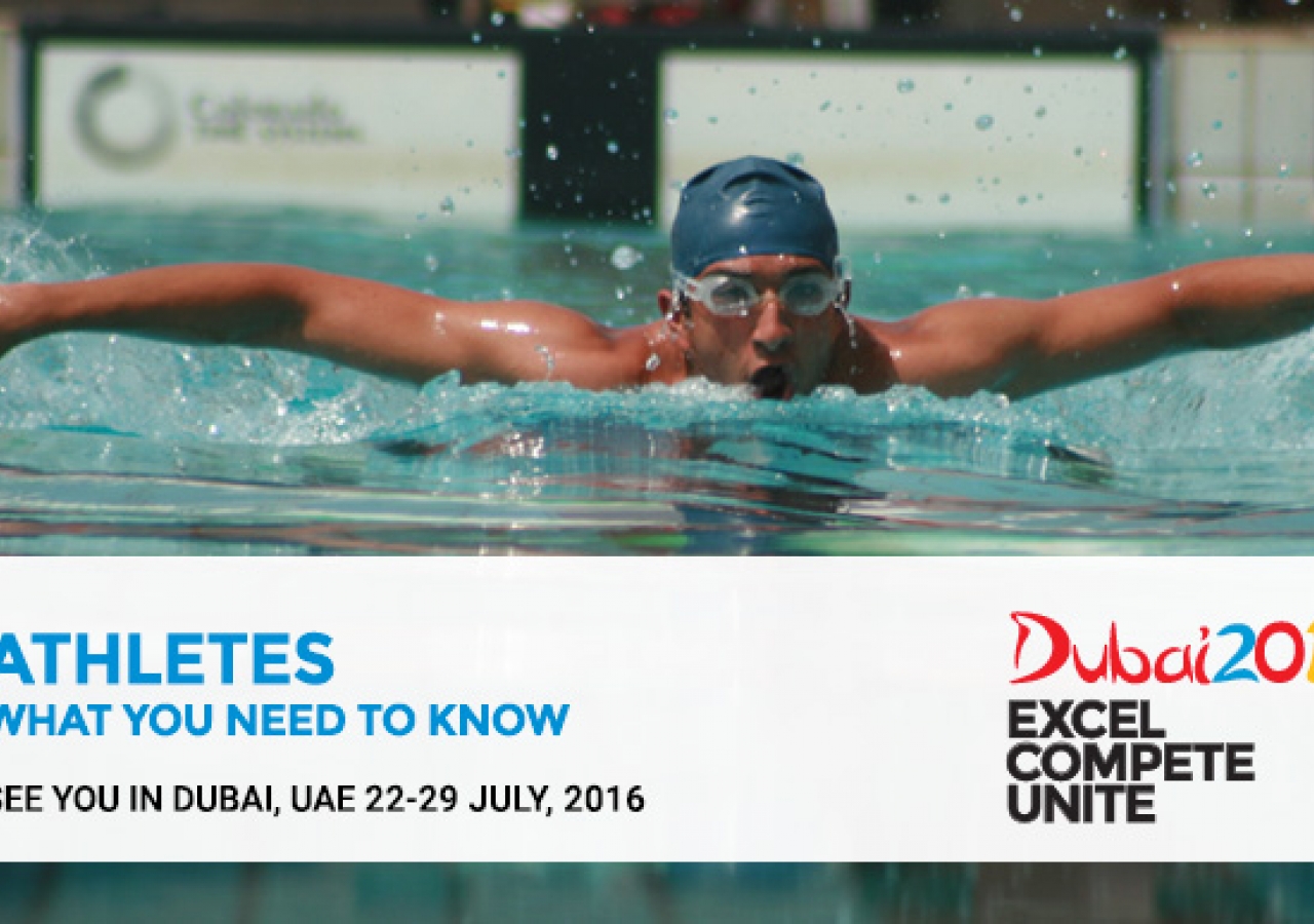 Jubilee Games - Athletes - What you need to know. JG