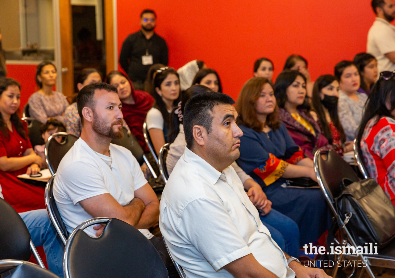  Attendees at Headquarters Jamatkhana for Roz-e-Khanawada institutional resource-sharing sessions.