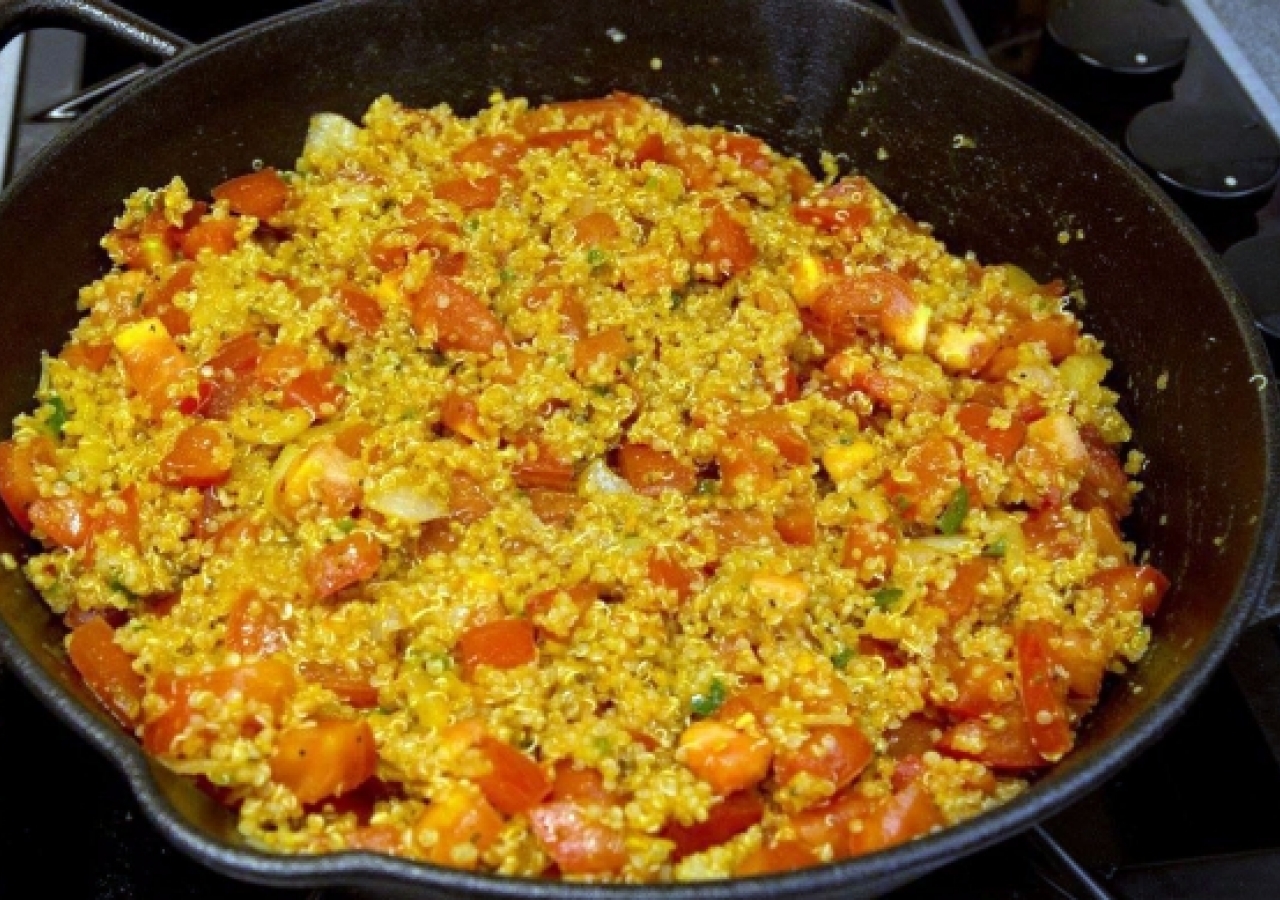 Cajun Shrimp with Quinoa