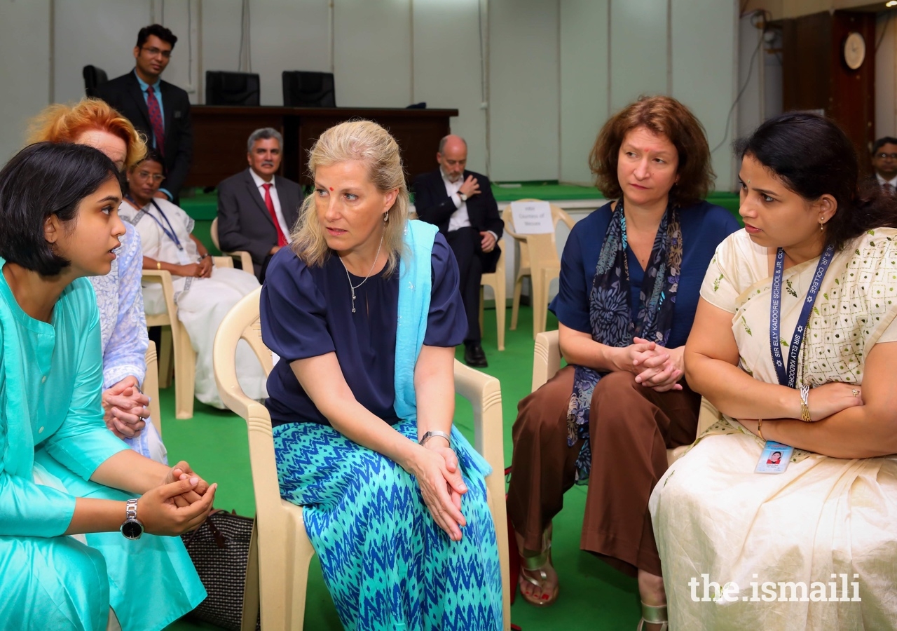 During her visit to Mumbai, Her Royal Highness The Countess of Wessex interacted with trained teachers, adolescent girls, and parents.