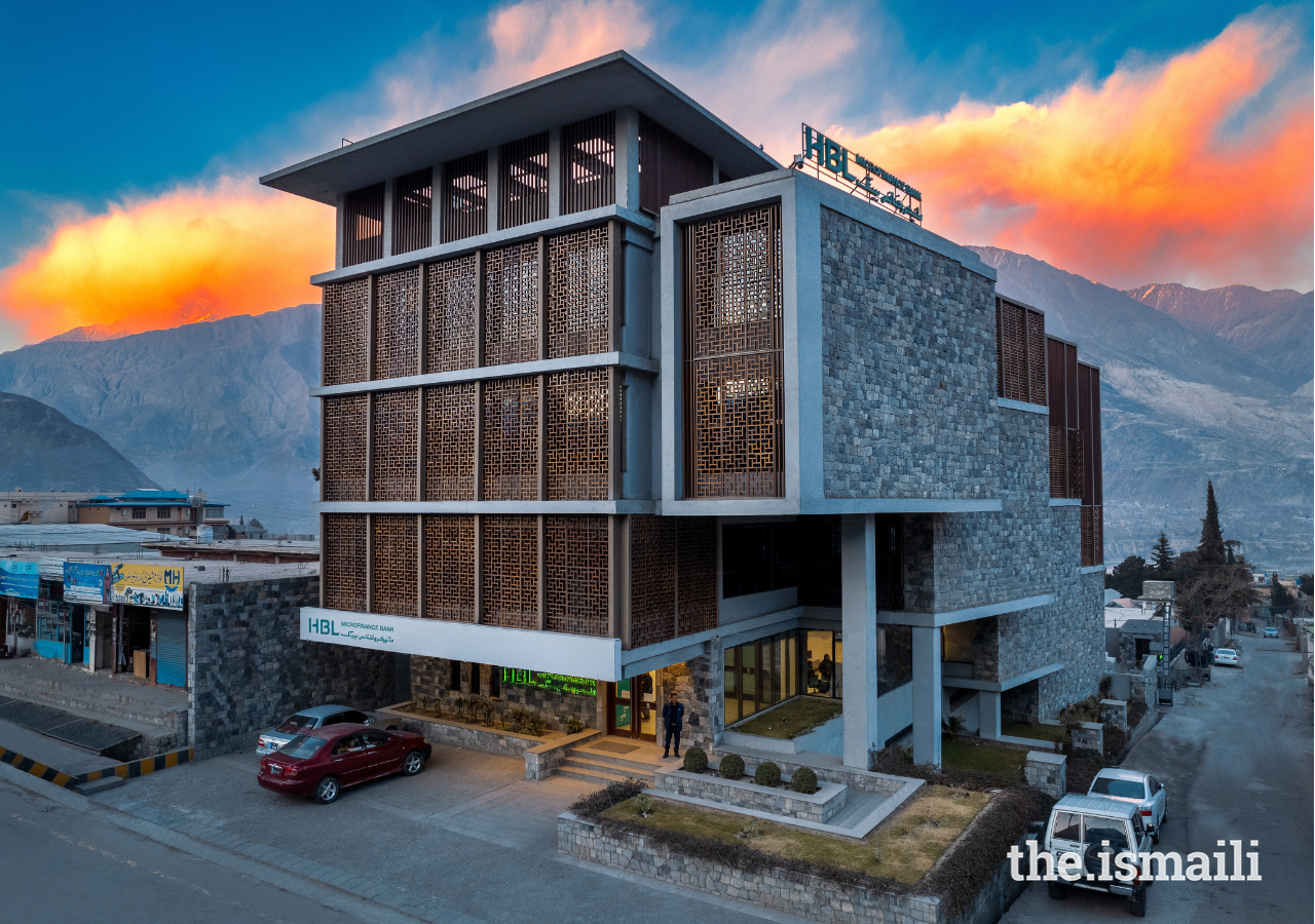 Building of the HBL Microfinance Bank's new Regional Headquarters for Gilgit-Baltistan.