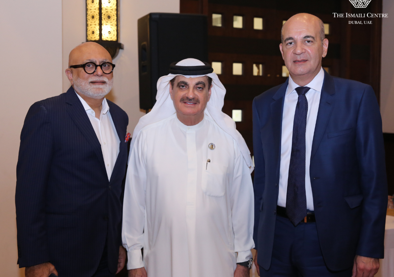 A farewell lunch for retiring diplomats hosted at the Ismaili Centre, Dubai