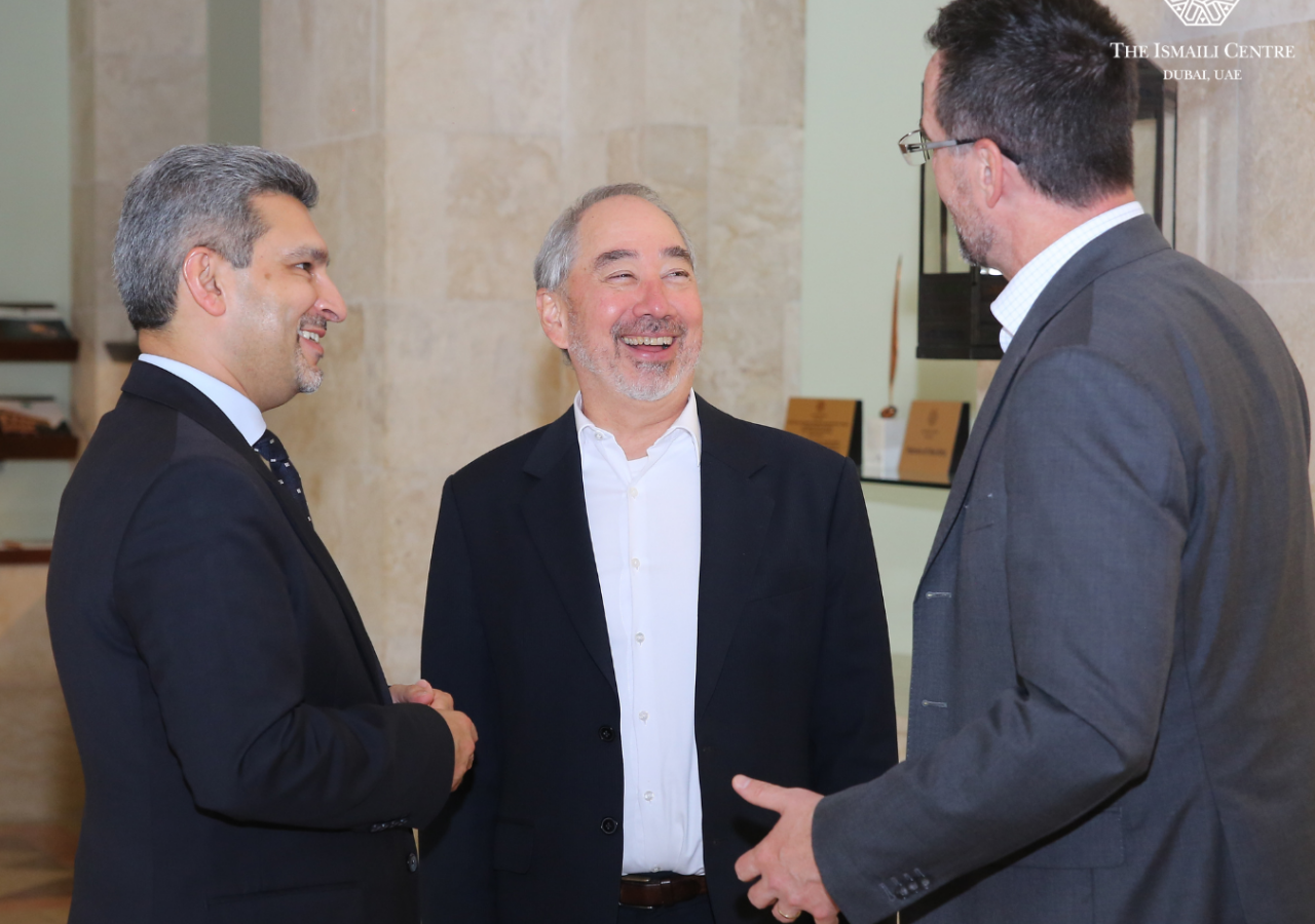 A farewell lunch for retiring diplomats hosted at the Ismaili Centre, Dubai