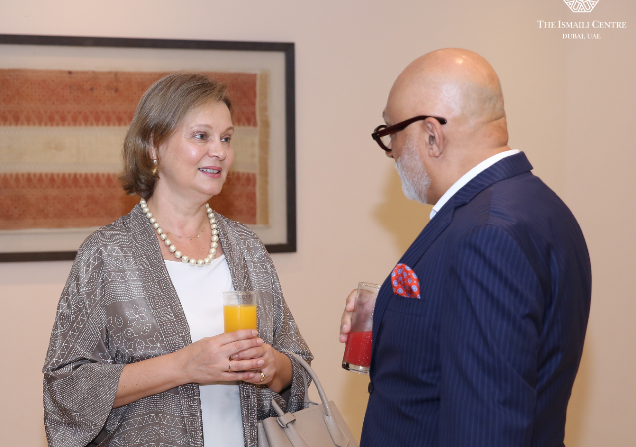 A farewell lunch for retiring diplomats hosted at the Ismaili Centre, Dubai