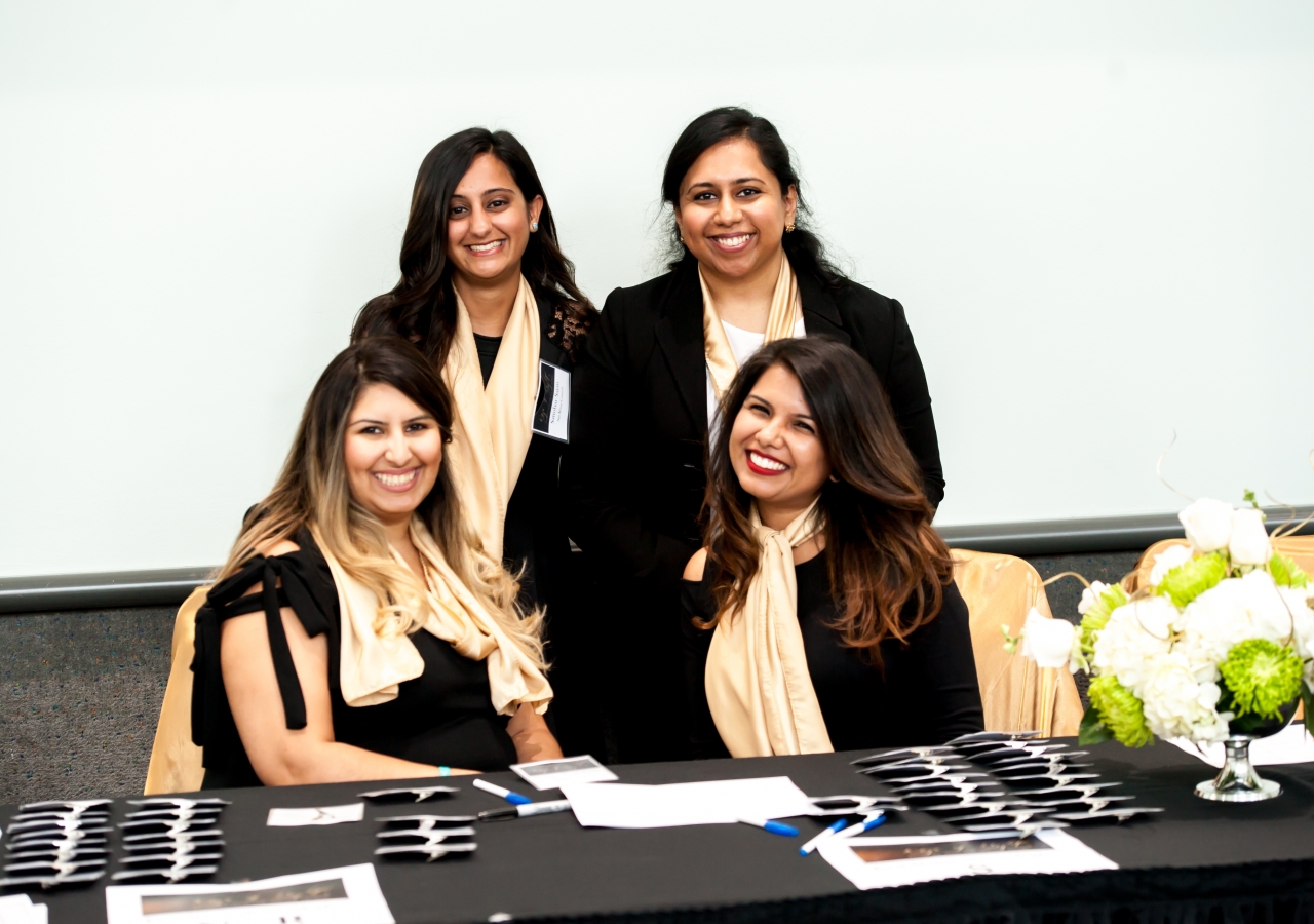 Registration Team at Rays of Light exhibit in Los Angeles