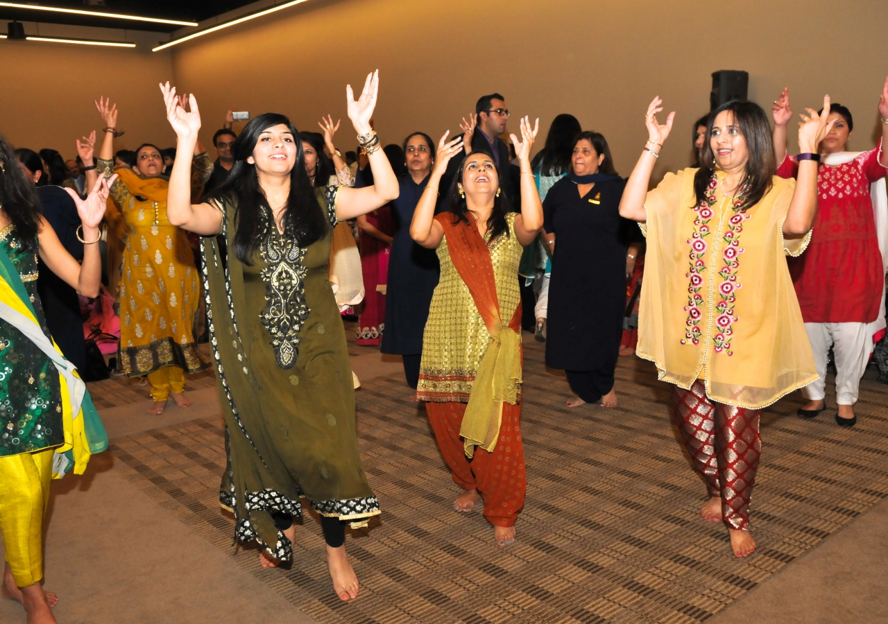 Members of the Southeastern USA Jamat prepare for the Diamond Jubilee.