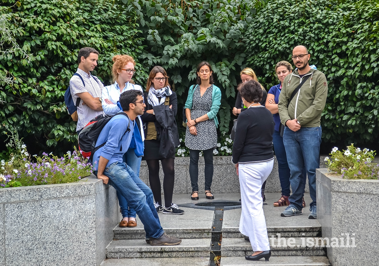 The Ismaili Centre London participated in the annual Open Garden Squares weekend, inviting the public to discover and enjoy the Centre's beautiful garden.