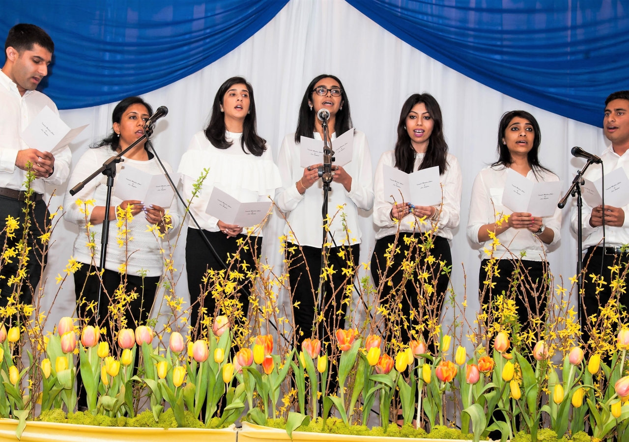 The Ismaili Choir at the Trailblazer Award Ceremony