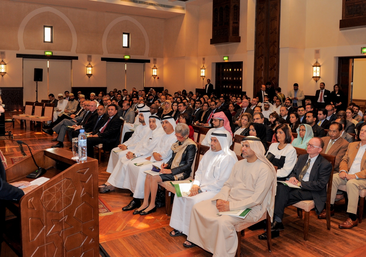 Some 250 people attend a knowledge forum on leadership, entrepreneurship and ethics at the Ismaili Centre, Dubai. Courtesy of the Ismaili Council for the UAE