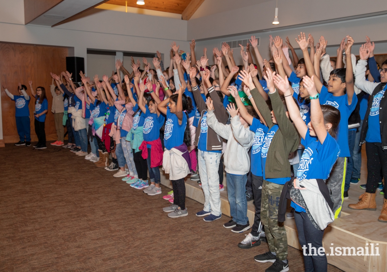 Over 600 students from various schools in the greater Houston area visited the Ismaili Jamatkhana and Center and several schools put on holiday-themed performances.