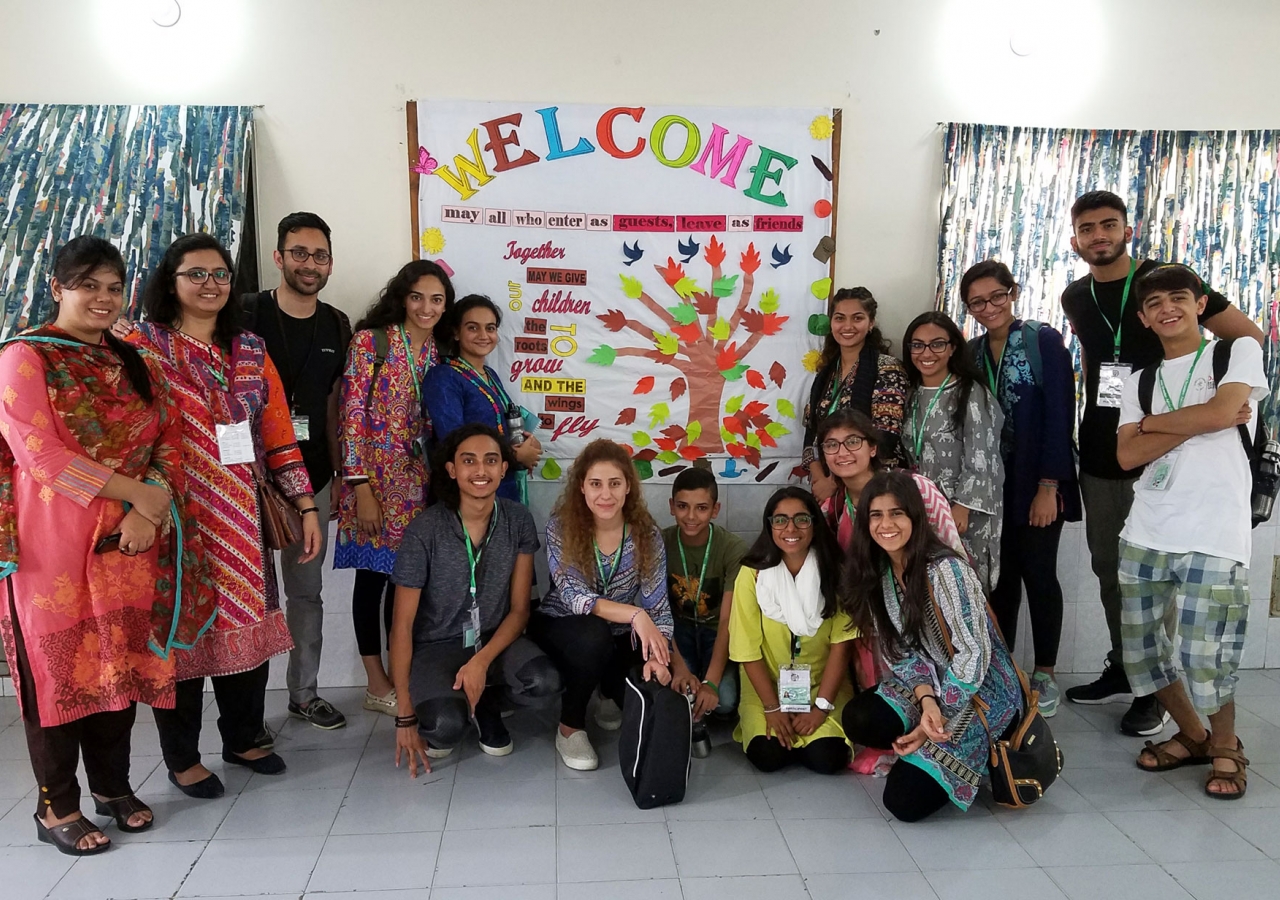 Global Encounters participants in Pakistan