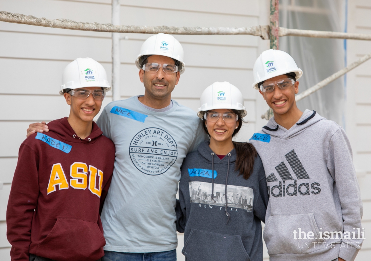 The Reshamwalla family at work. Photo: Nimmi Richards.