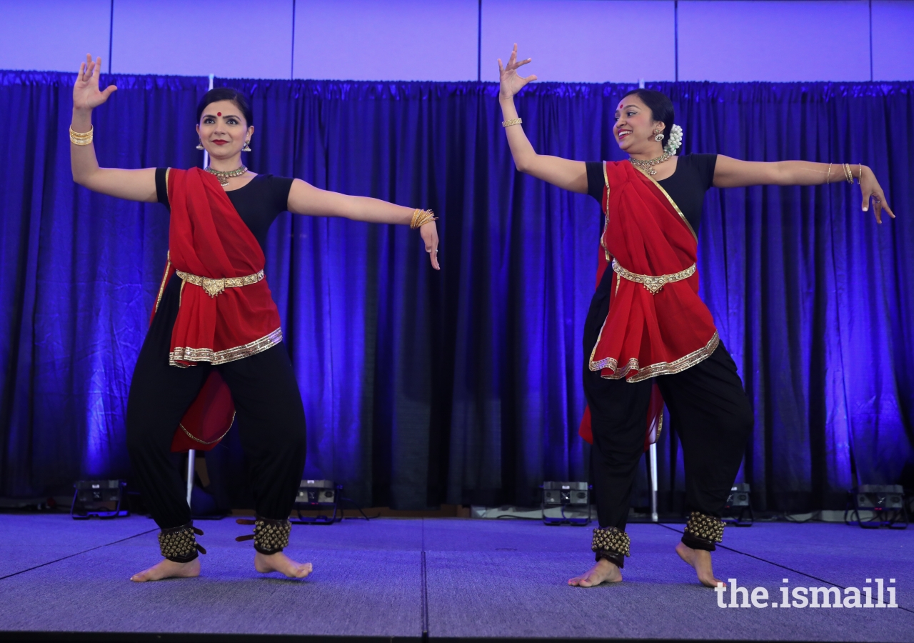 The event included prayer, inspirational speeches and devotional cultural presentations including a Hindu classical prayer dance by Shivani Gandhi and Bianca Ramchandani.