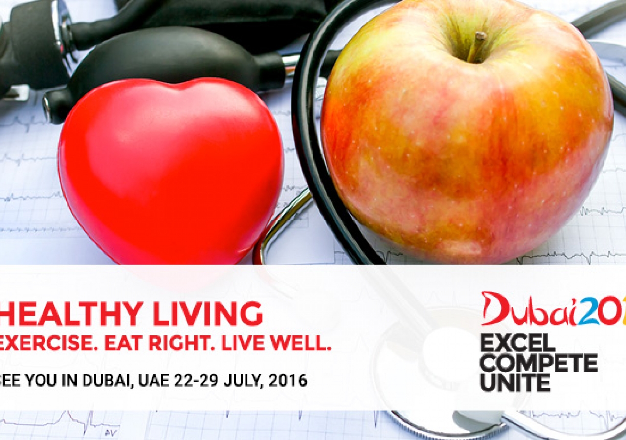 Jubilee Games - Healthy Living - Exercise. Eat Right. Live Well. JG