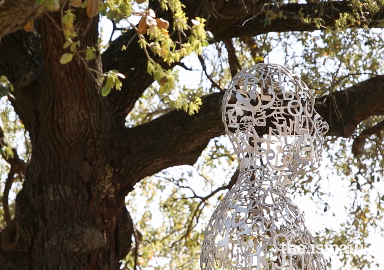 The sculptures represent the seven continents and have been rooted in the city’s “Harmony Walk” since they were commissioned in 2011.