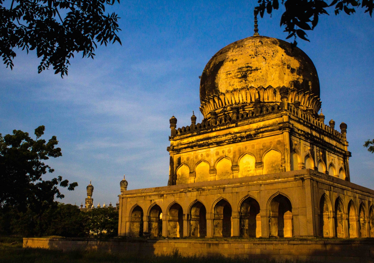 The Qutb Shahi Tombs in Hyderabad, India (2016). Shafin Lakhani 