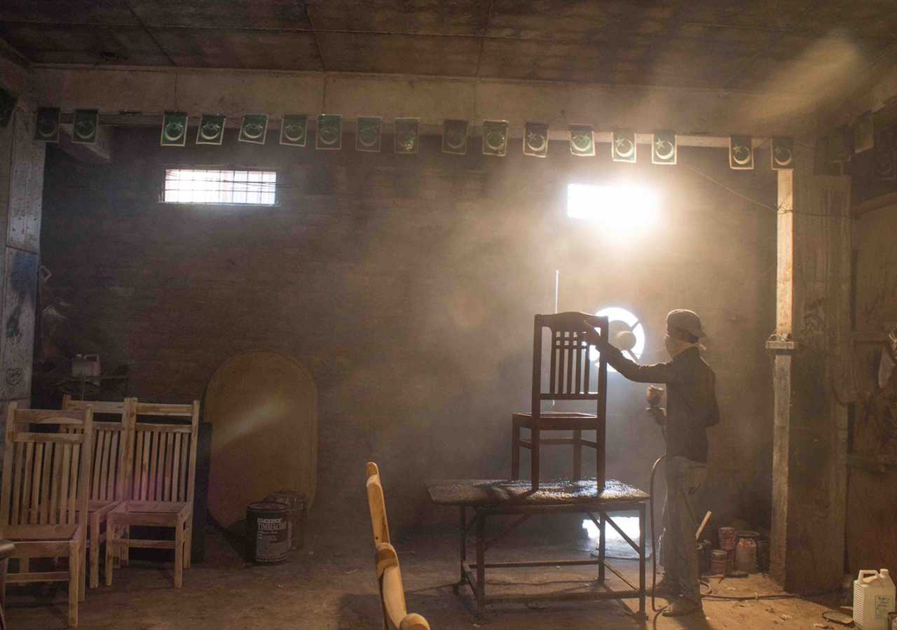 A vocational training school in Hyderabad, India (2016). Meenakshi Joshi