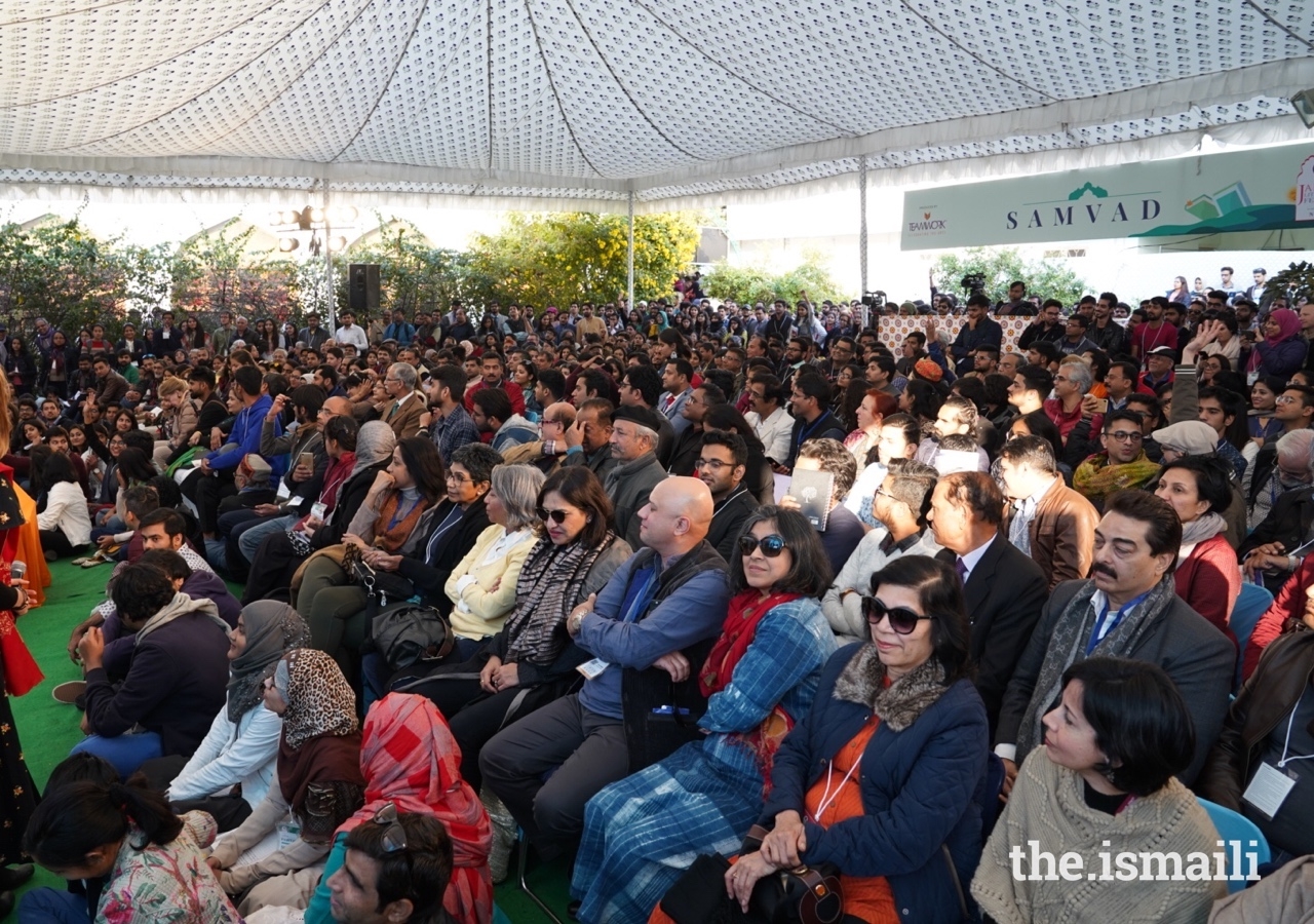 A large crowd turned out to attend the panel discussion entitled Islam: Multiple Histories, hosted by The Institute of Ismaili Studies and the Aga Khan Foundation UK.