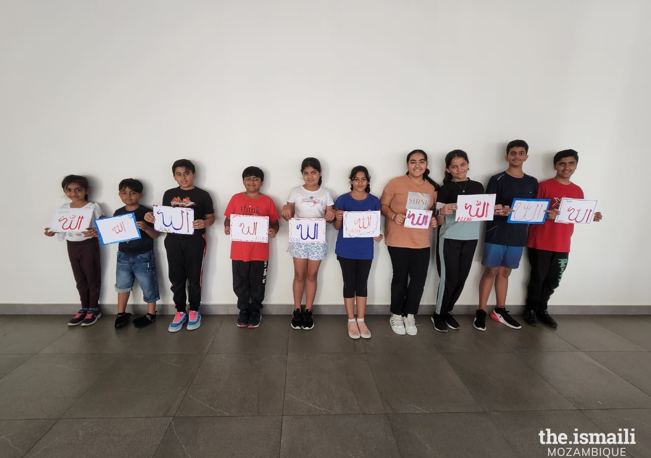 Junior Club - Learning Arabic Calligraphy Group 1 