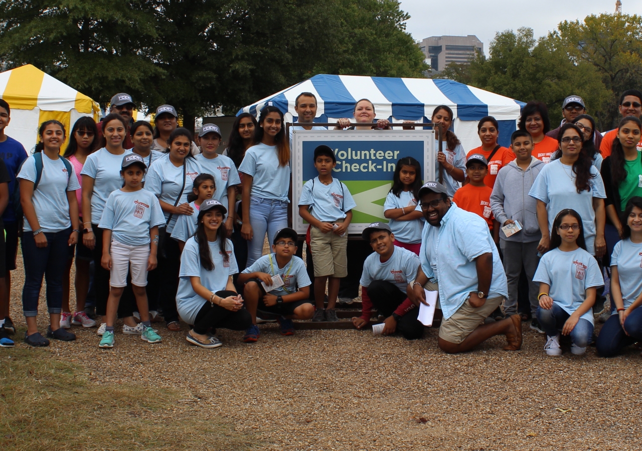 Almost 70 I-CERV volunteers of all ages represented the Jamat at the Annual Richmond Folk Festival.