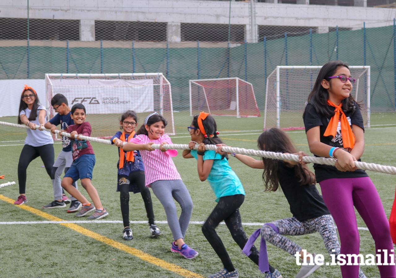 In addition to many indoor activities, the participants went outdoors to realize the important of physical activities in our lives