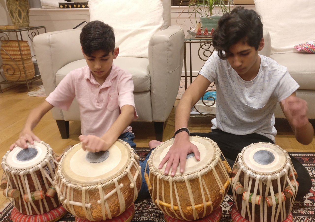 Music has always been present in brothers Zaiim and Rahy Premji’s home.