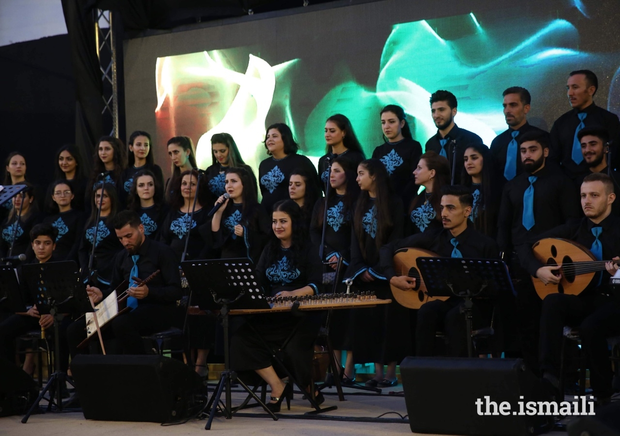 Jubilee Arts groups in Syria include folk arts, children’s choir, adult choir, and an orchestra, reflecting the rich history of the region. 