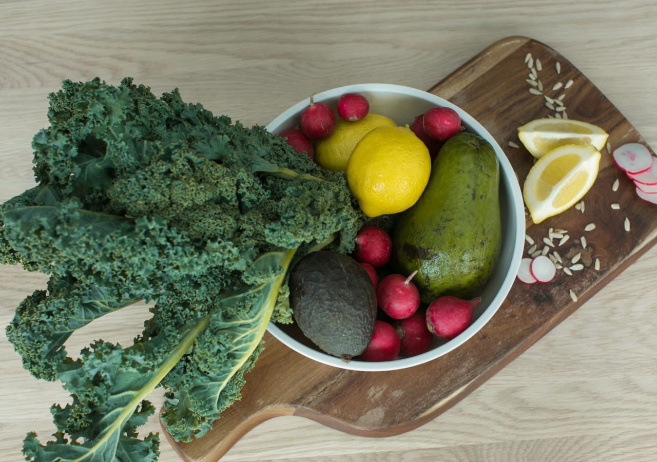 Avocado and Kale Salad