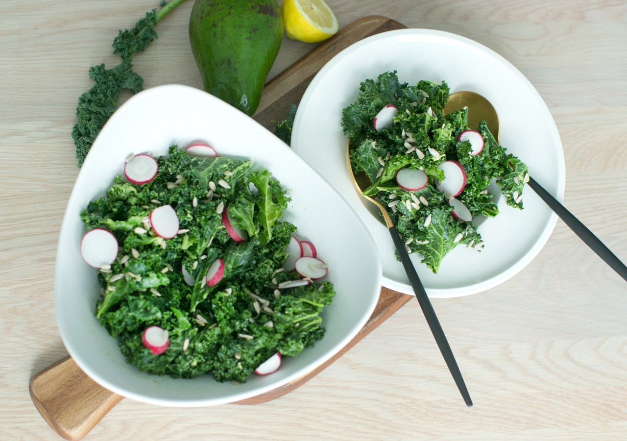 Avocado and Kale Salad