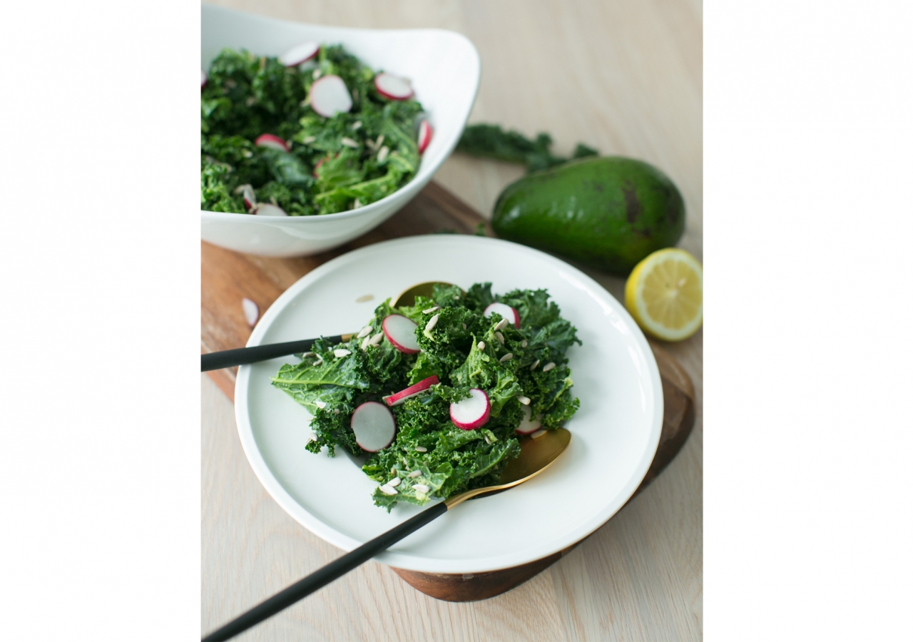 Avocado and Kale Salad