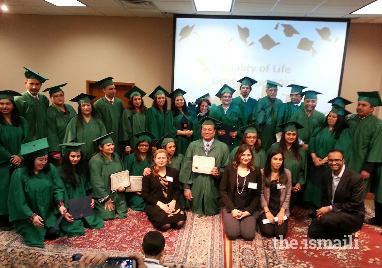 Kansas City GED graduation ceremony.