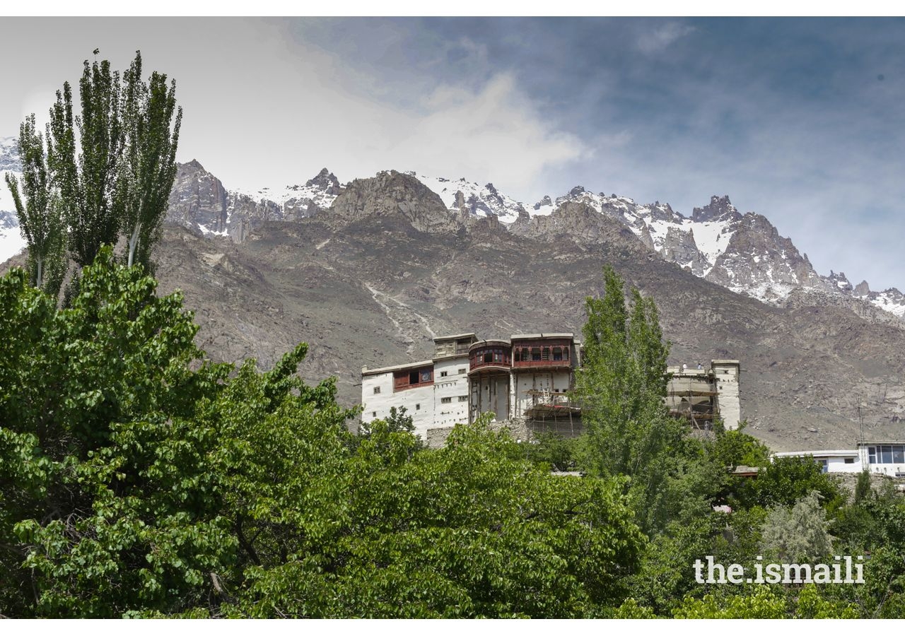 Baltit Fort, amidst the mountains of the Badakhshan region, has been one of AKTC's prominent restoration and preservation projects.