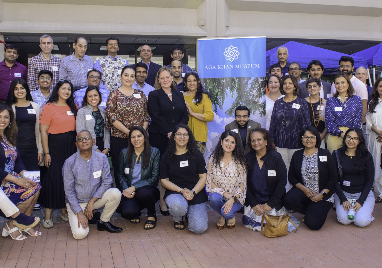 Ismaili Professionals Network attendees at the Aga Khan Museum event.