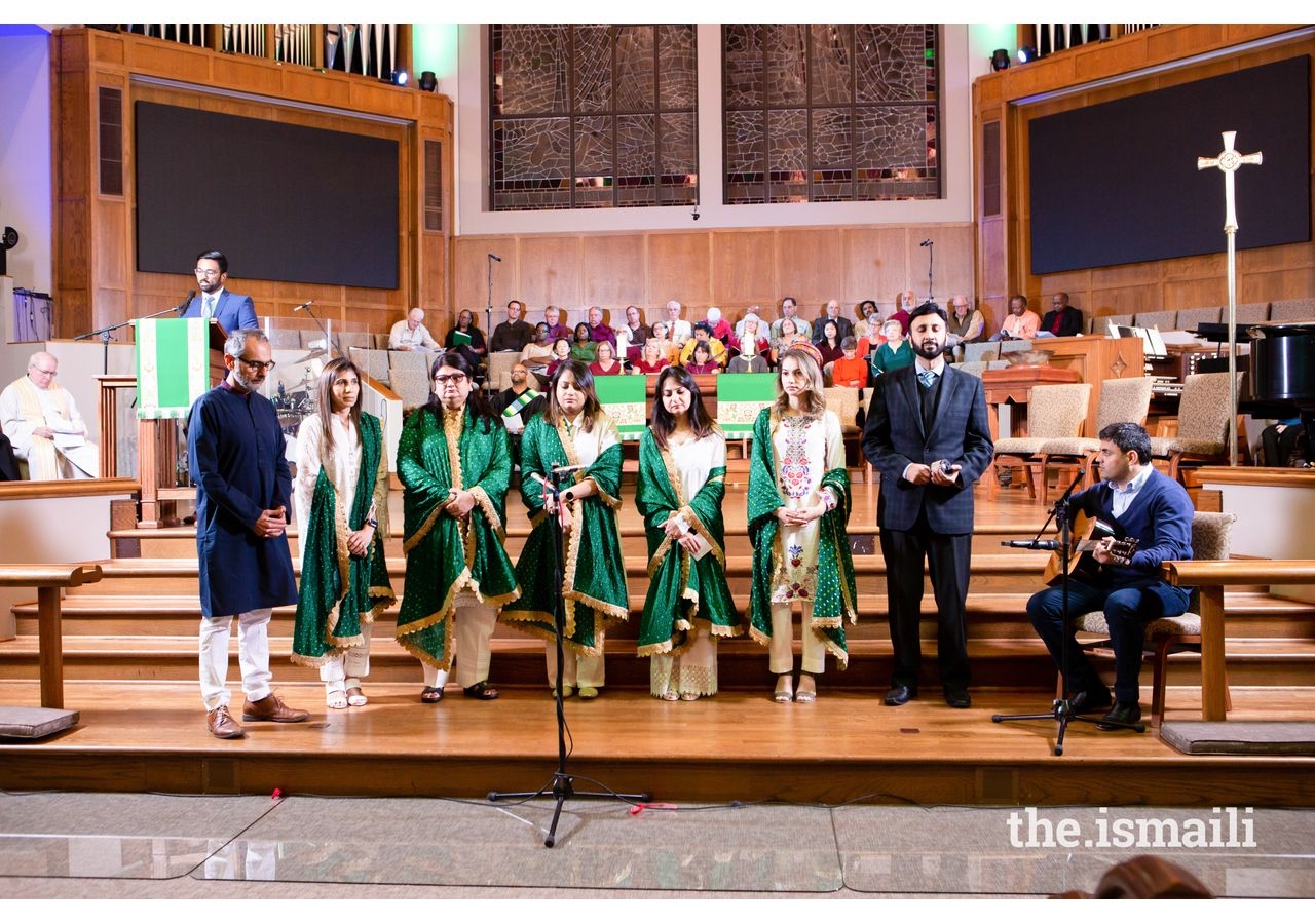 Ismaili Muslim Choir’s performance of Wohi Khuda Hai, at the Fort Bend Interfaith Community Thanksgiving service held at the Christ Church Sugar Land.