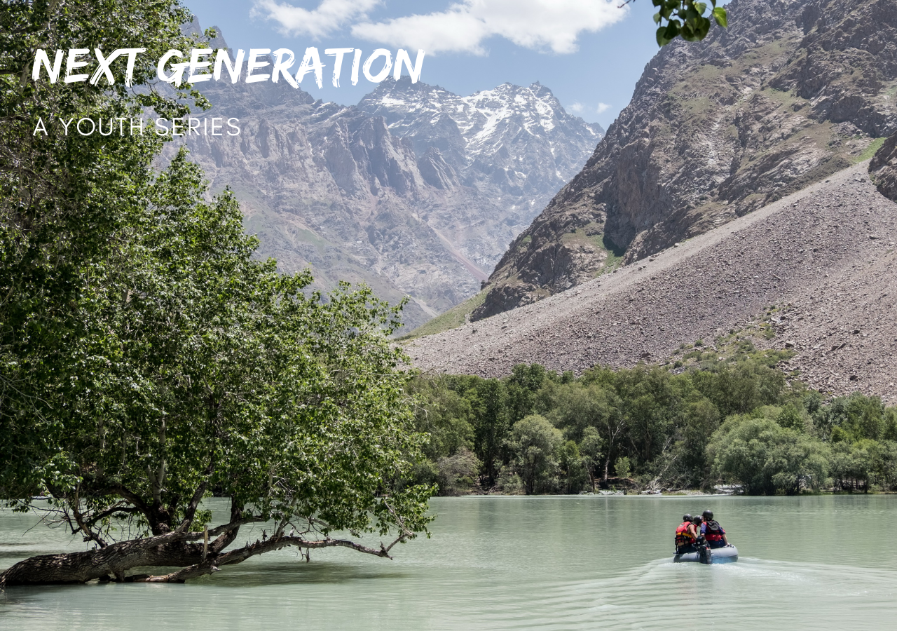 The Aga Khan Agency for Habitat makes bathymetric (depth) assessments of lakes and rivers in Tajikistan jointly with Moscow State University specialists.