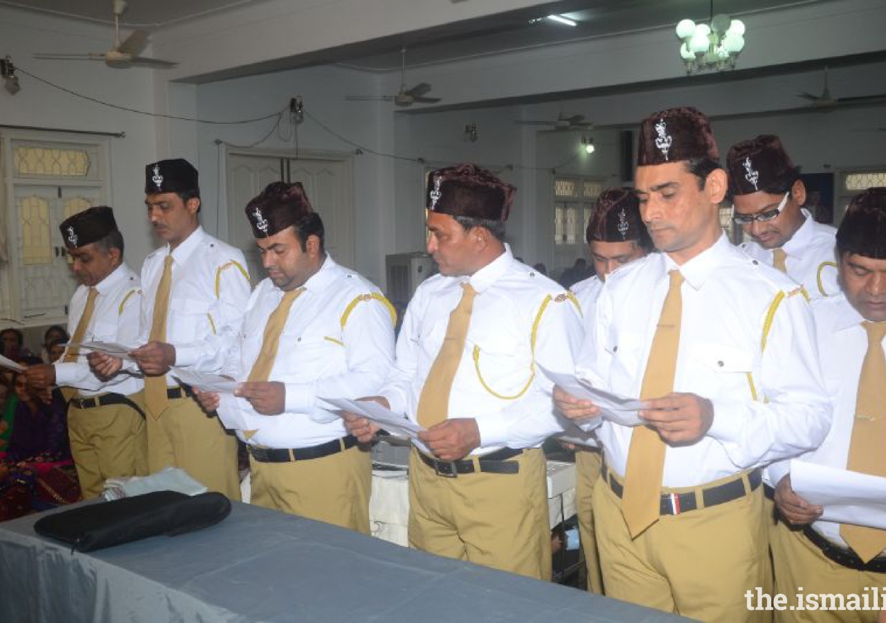 Oath taking ceremony