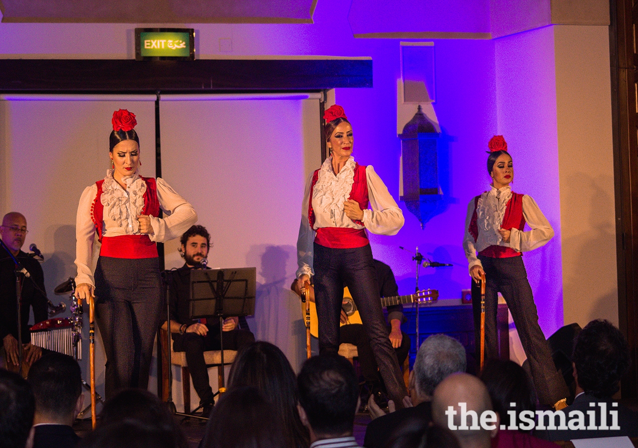 A cultural evening of Flamenco was held at the Centre, showcasing this captivating and characteristic part of Spanish culture, while bringing together the Spanish Ambassador to the UAE and various diplomats from Spain and other countries.