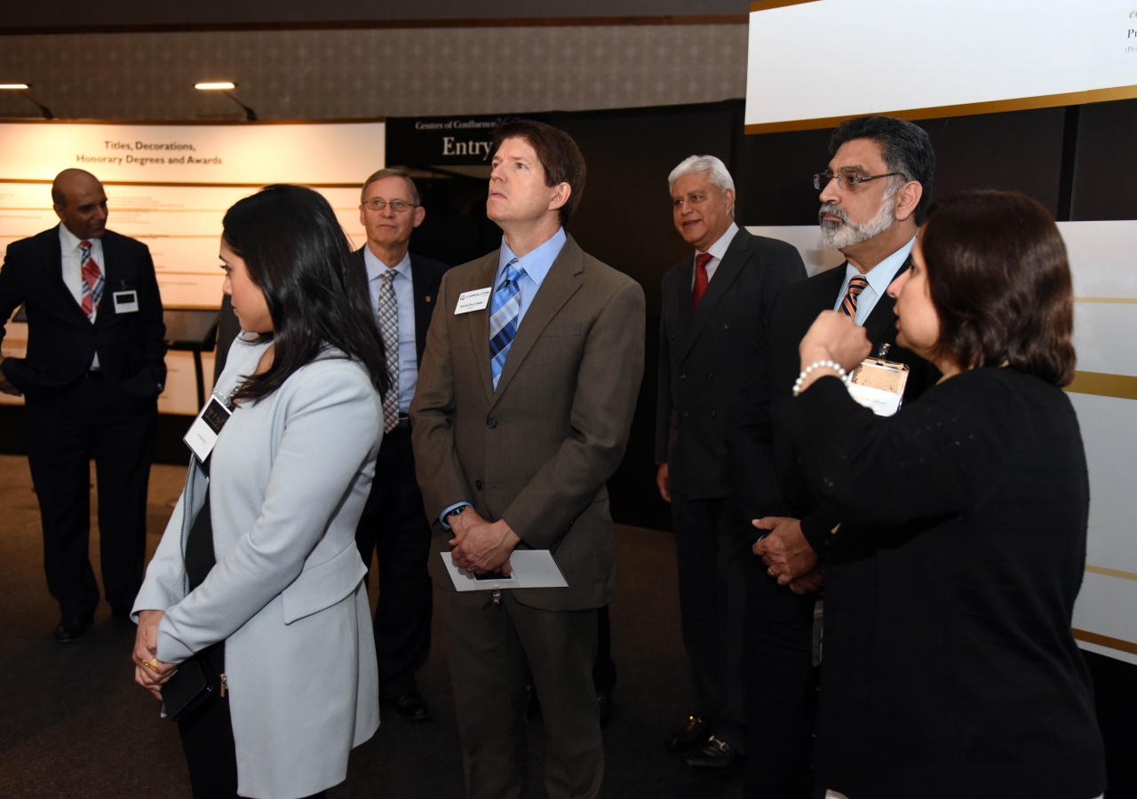 Guests experiencing the ROL exhibit.