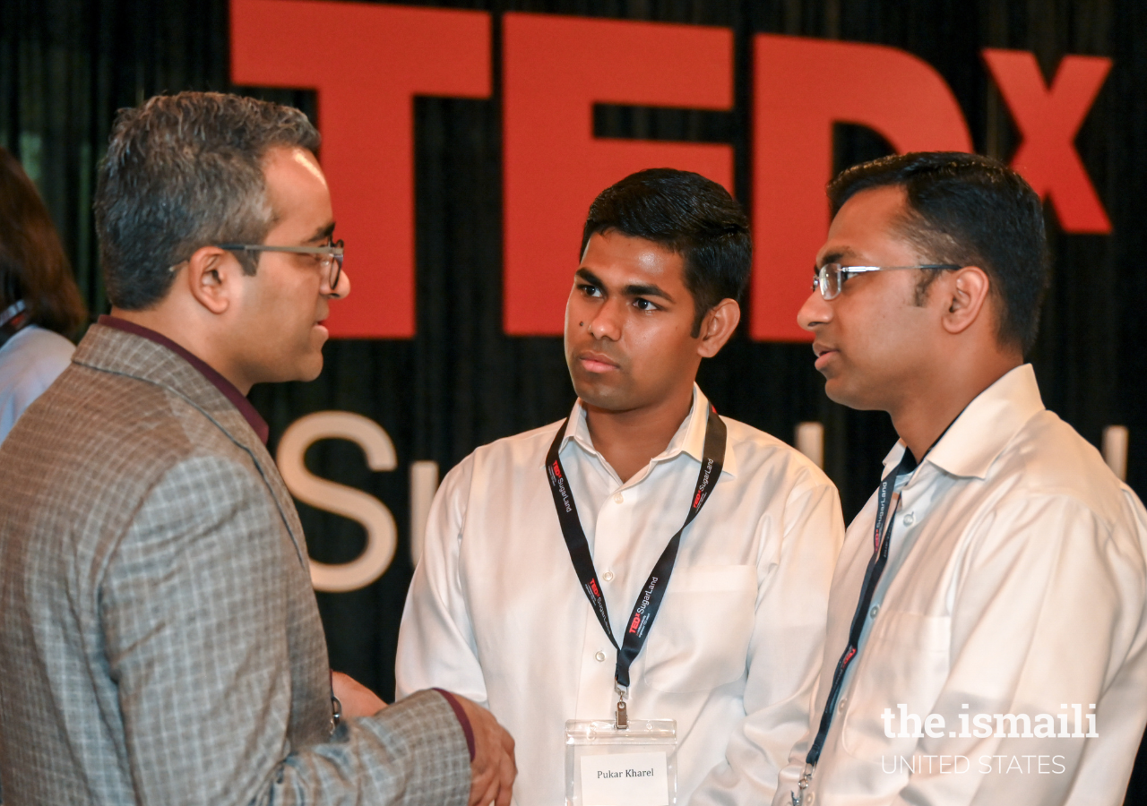 Aman Dhuka in conversation with TEDx attending guests290.