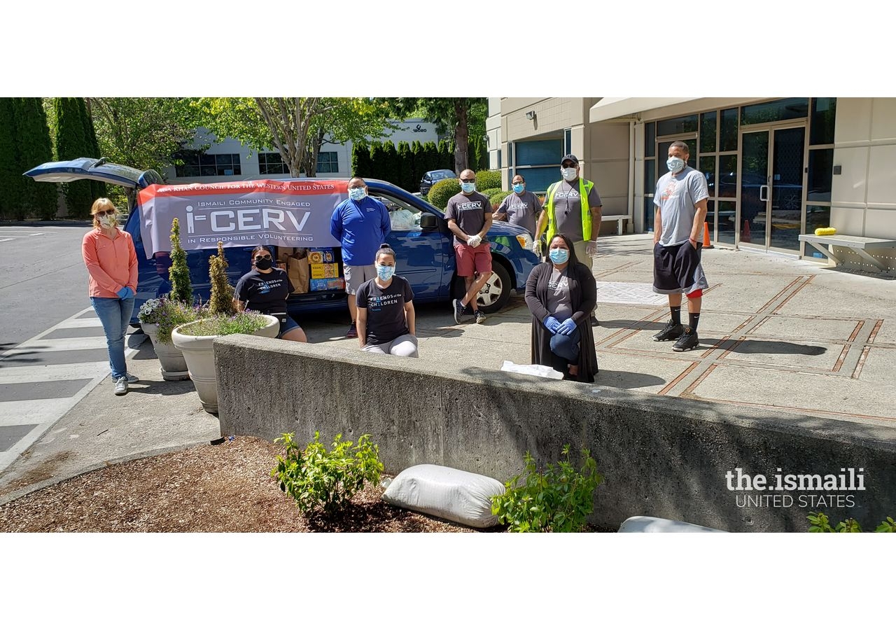 I-CERV volunteers in Seattle.