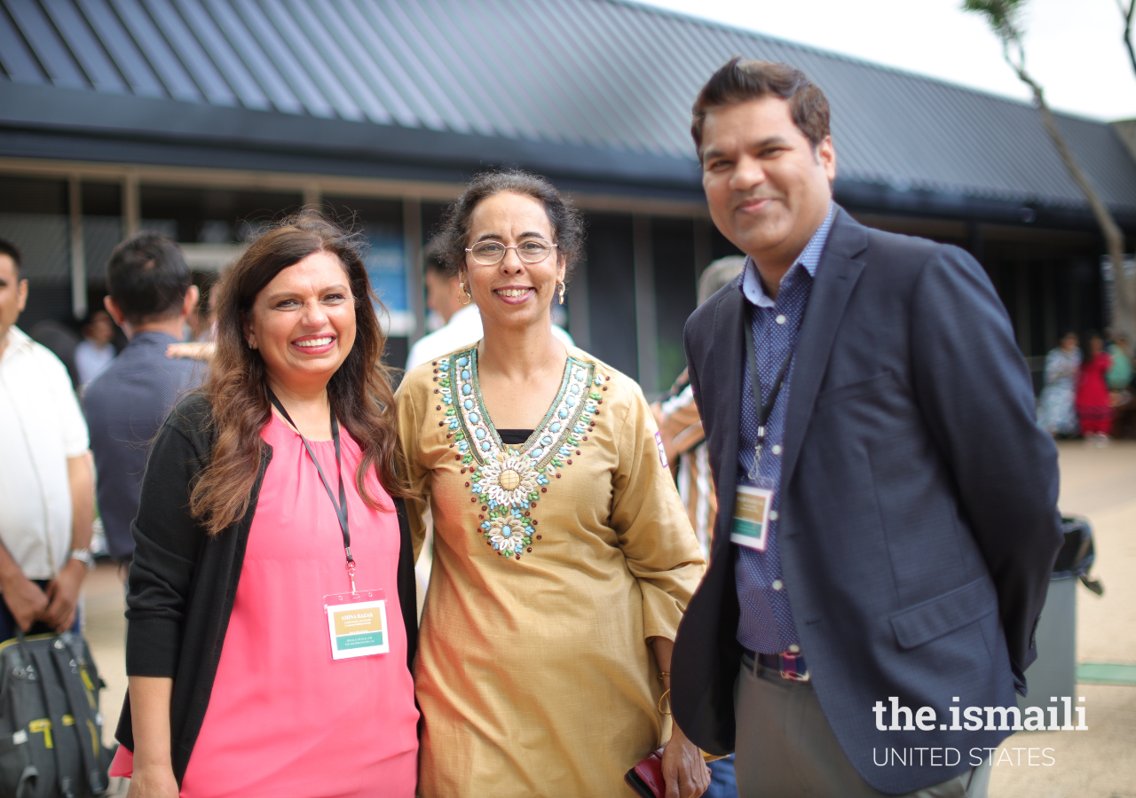 Institutional and Jamati leaders at the Roz-e-Khanawada event.