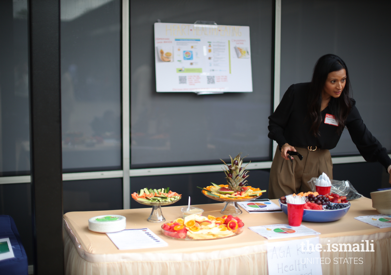 The Health Board inquiry desk at the Roz-e-Khanawada event.