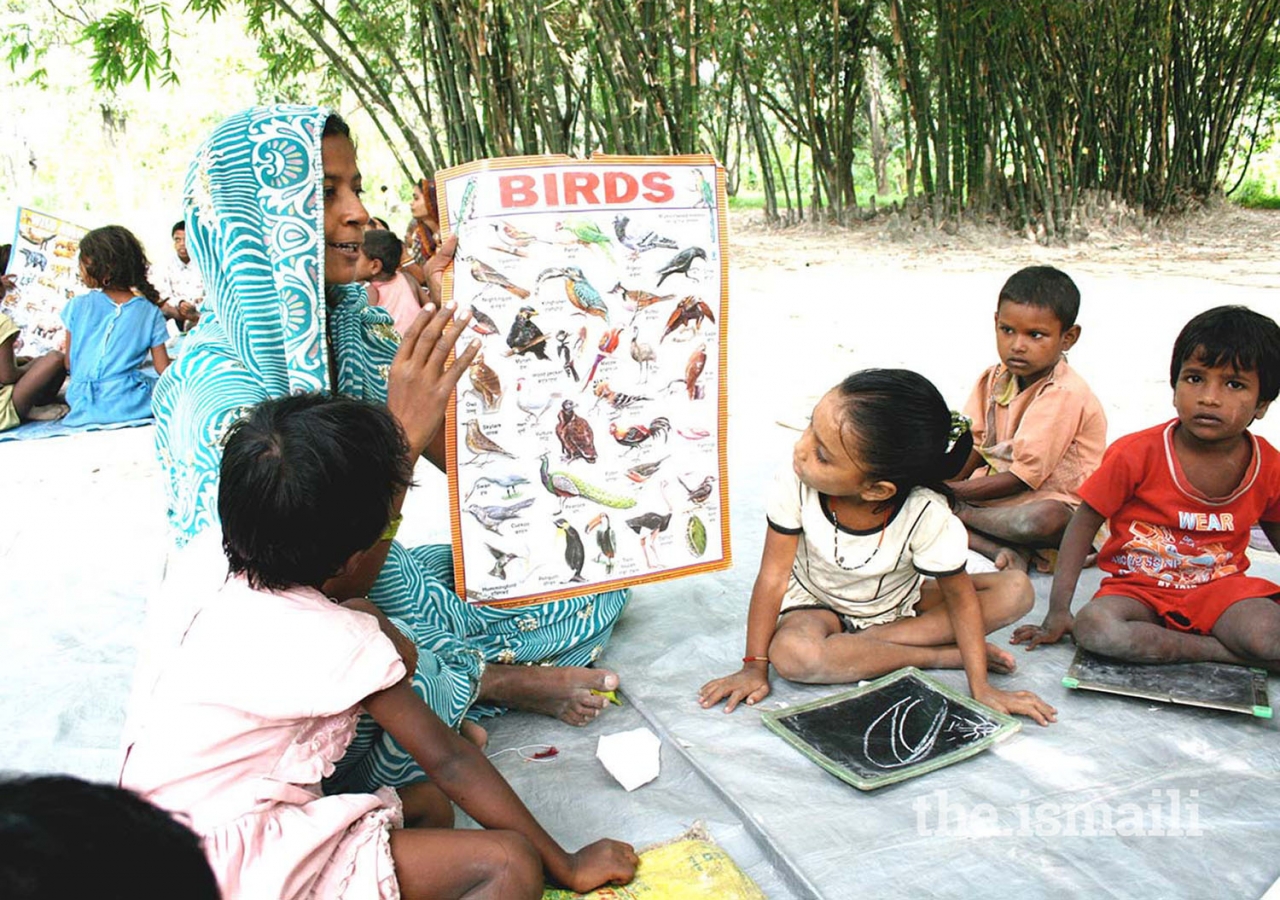 The Programme’s Early Childhood Development initiatives have components of learning and nutrition.