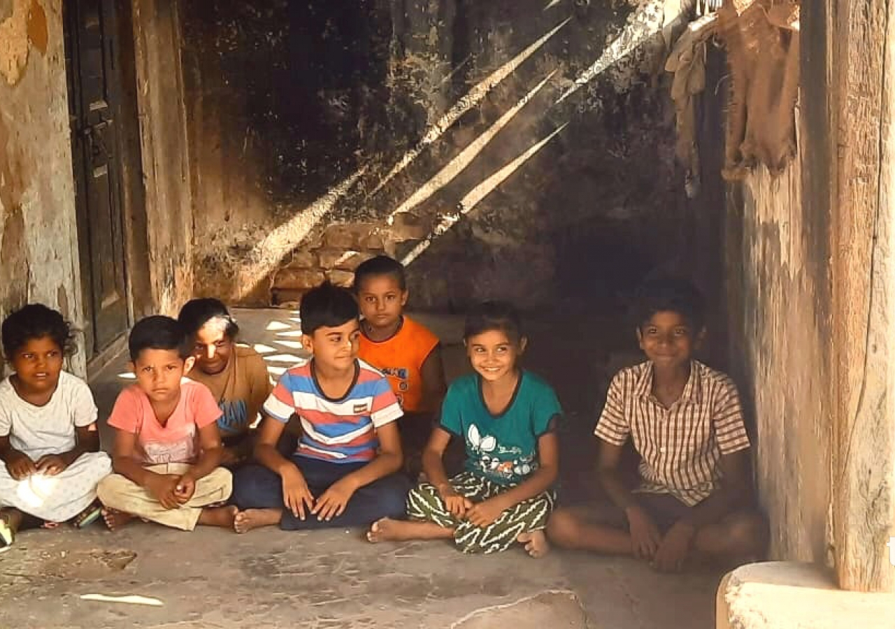 Capturing the pure joy and timeless friendship among these village children.